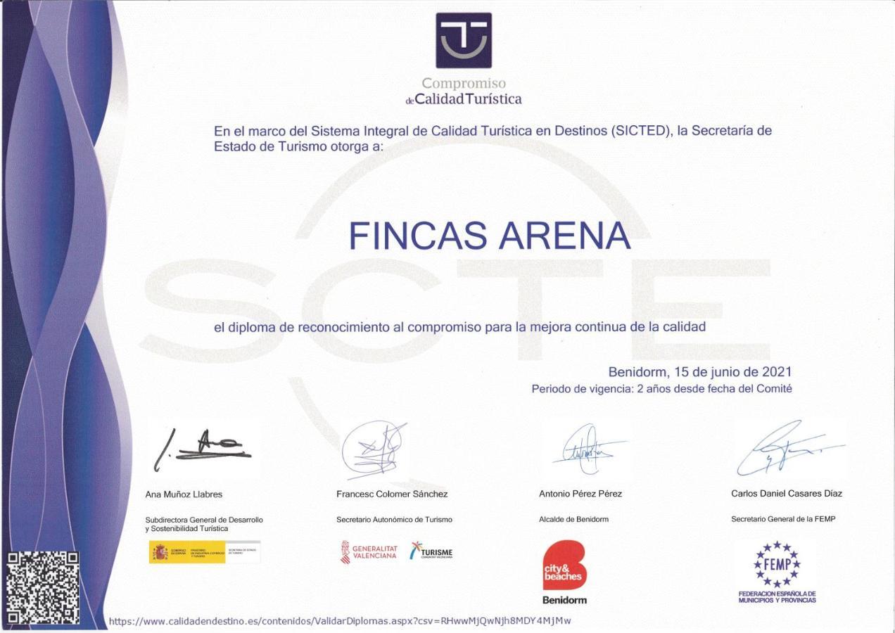 Islandia - Fincas Arena Бенидорм Экстерьер фото